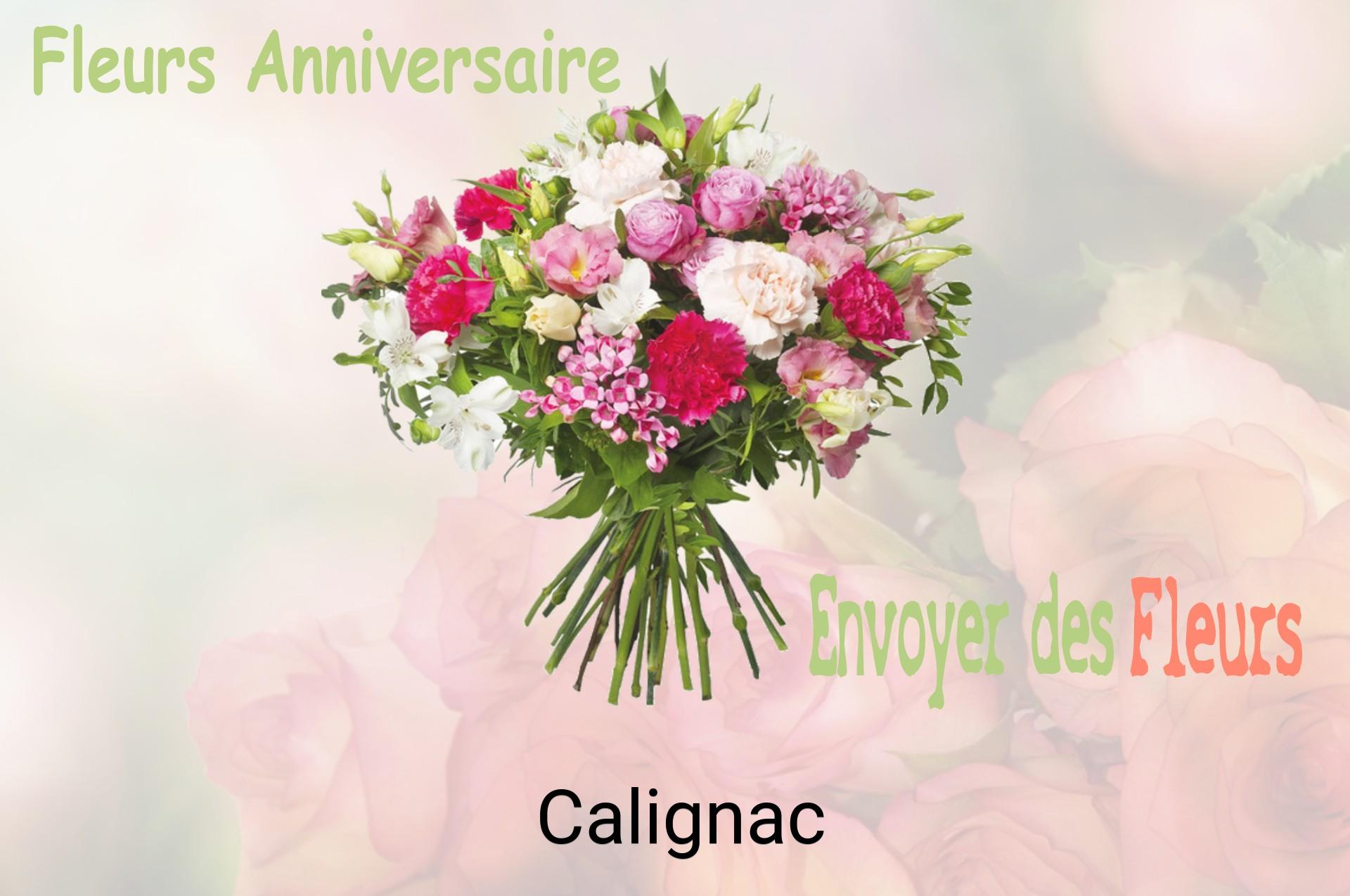 Bouquet de fleurs d’anniversaire livré à Calignac